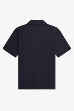 Fred Perry Linen-Blend Revere Collar Shirt 11 Fred Perry Linen-Blend Revere Collar Shirt -Fred Perry M5682 608 6