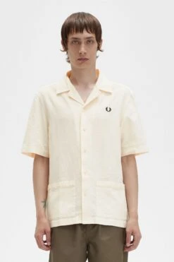 Fred Perry Linen-Blend Shirt