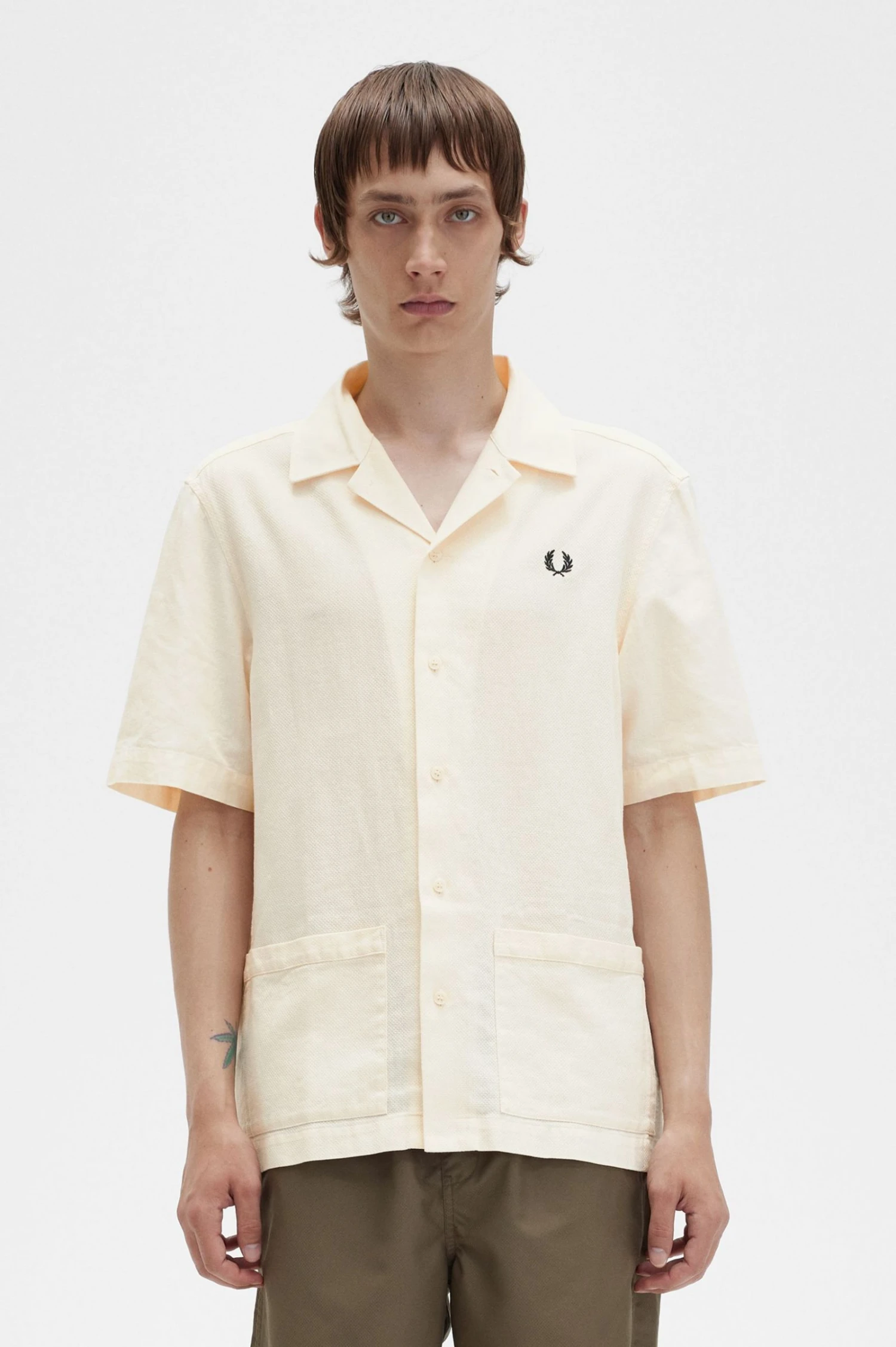 Fred Perry Linen-Blend Shirt 1 Fred Perry Linen-Blend Shirt