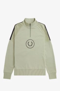 Fred Perry Circle Branding Half-Zip Sweatshirt 11 Fred Perry Circle Branding Half-Zip Sweatshirt -Fred Perry M5693 M37 5
