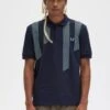 Fred Perry Glitch Stripe Polo Shirt