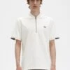 Fred Perry Half Zip Polo Shirt