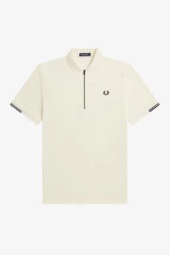Fred Perry Half Zip Polo Shirt -Fred Perry M5841 560 6