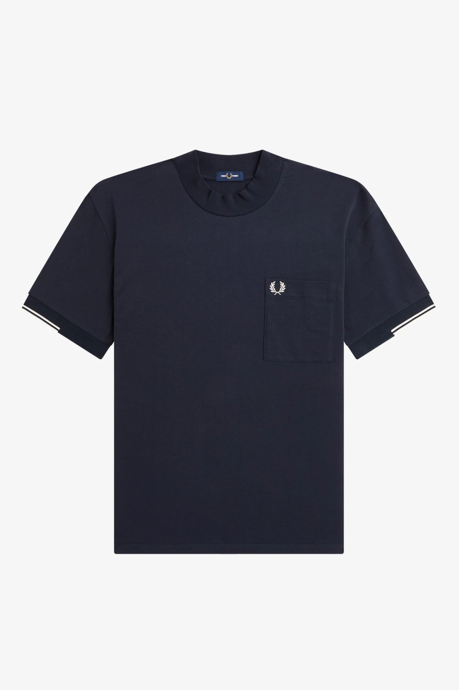 Fred Perry Tipped Sleeve T-Shirt 5 Fred Perry Tipped Sleeve T-Shirt - Image 5