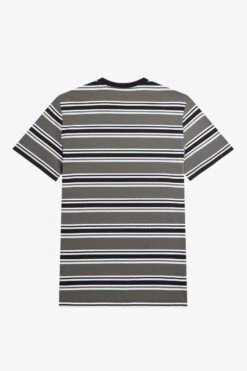 Fred Perry Stripe T-Shirt -Fred Perry M6557 638 V2 Q323 FLATBACK