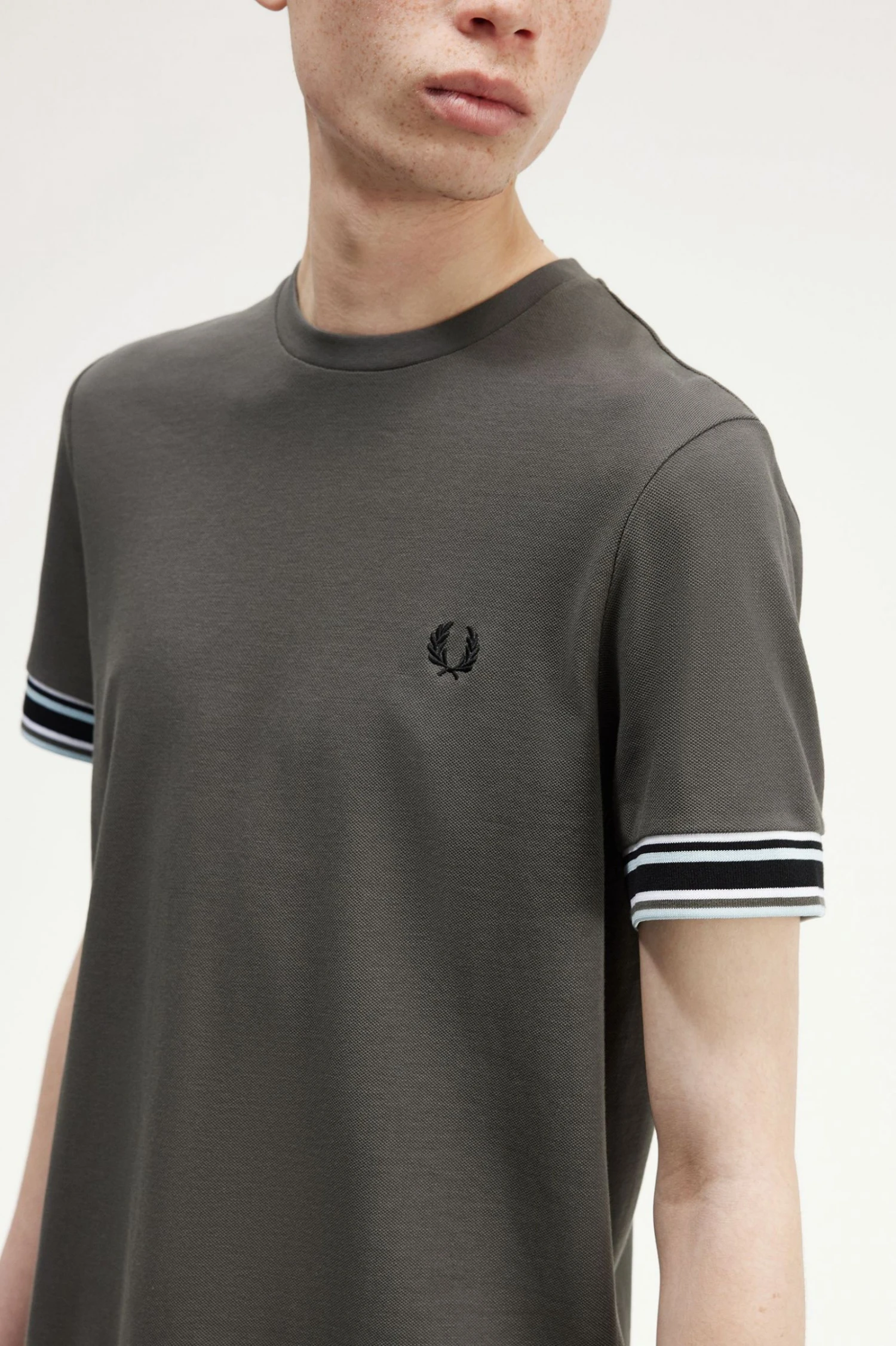 Fred Perry Bold Tipped Piqué T-Shirt 5 Fred Perry Bold Tipped Piqué T-Shirt - Image 5