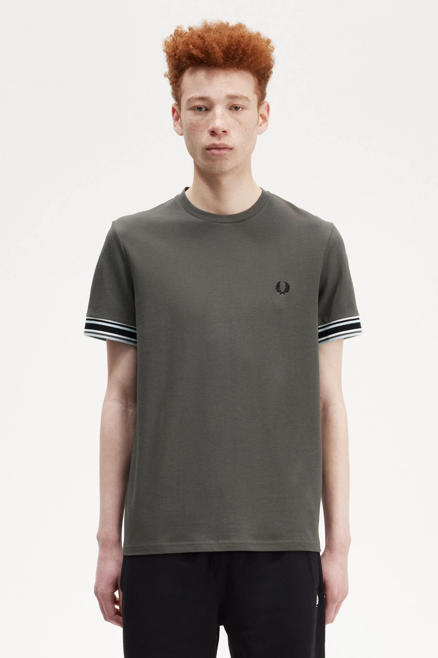 Fred Perry Bold Tipped Piqué T-Shirt 1 Fred Perry Bold Tipped Piqué T-Shirt