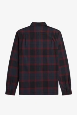 Fred Perry Tartan Shirt 11 Fred Perry Tartan Shirt -Fred Perry M6573 597 V2 Q323 FLATBACK