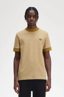 Fred Perry Micro Chequerboard T-Shirt