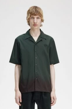 Fred Perry Ombre Revere Collar Shirt