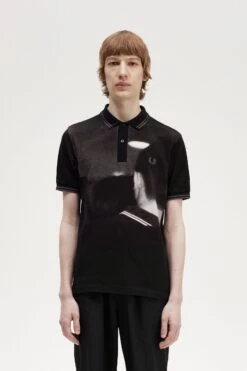 Rave Graphic Fred Perry Shirt