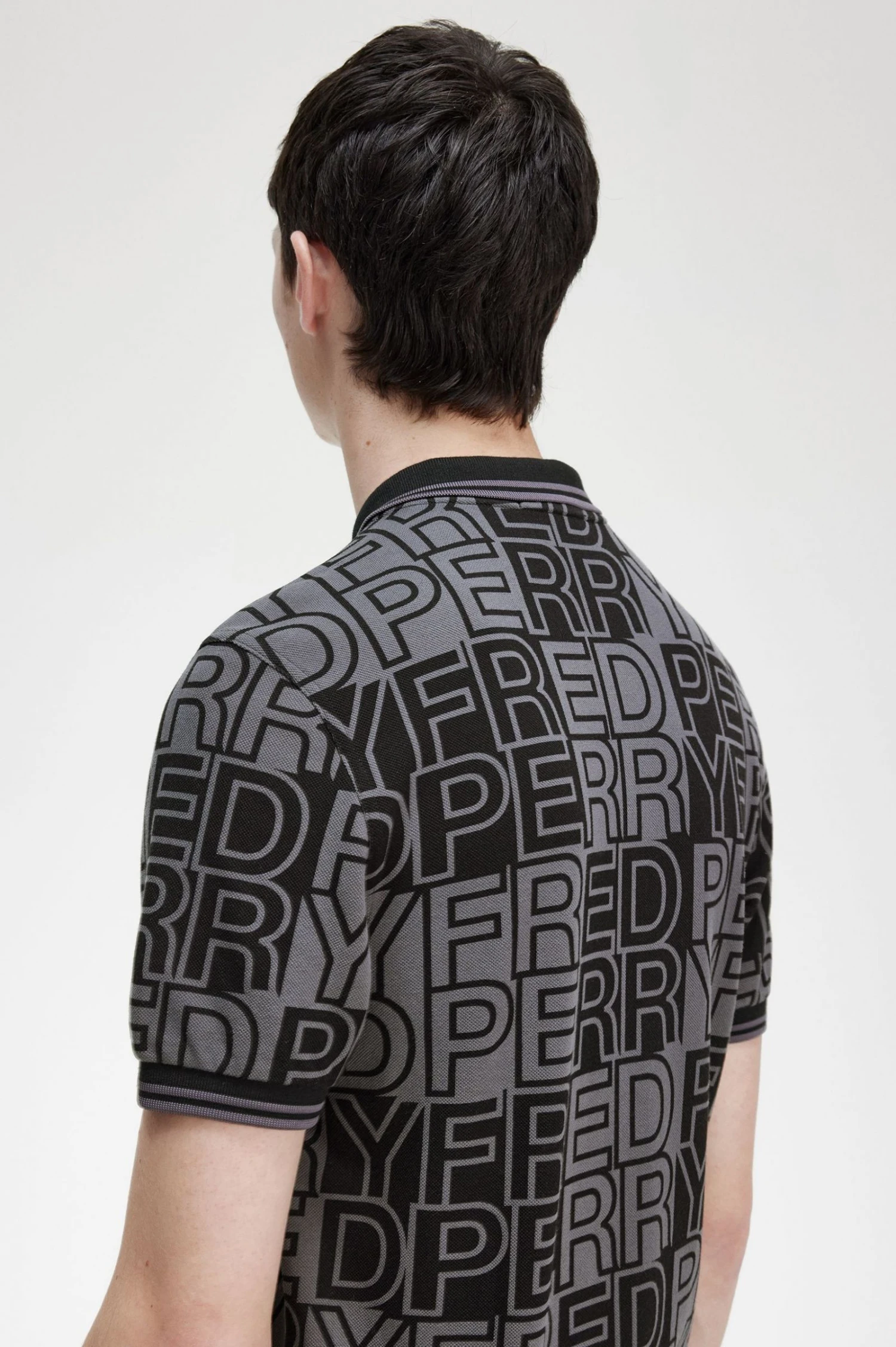 Block Graphic Fred Perry Shirt 5 Block Graphic Fred Perry Shirt - Image 5