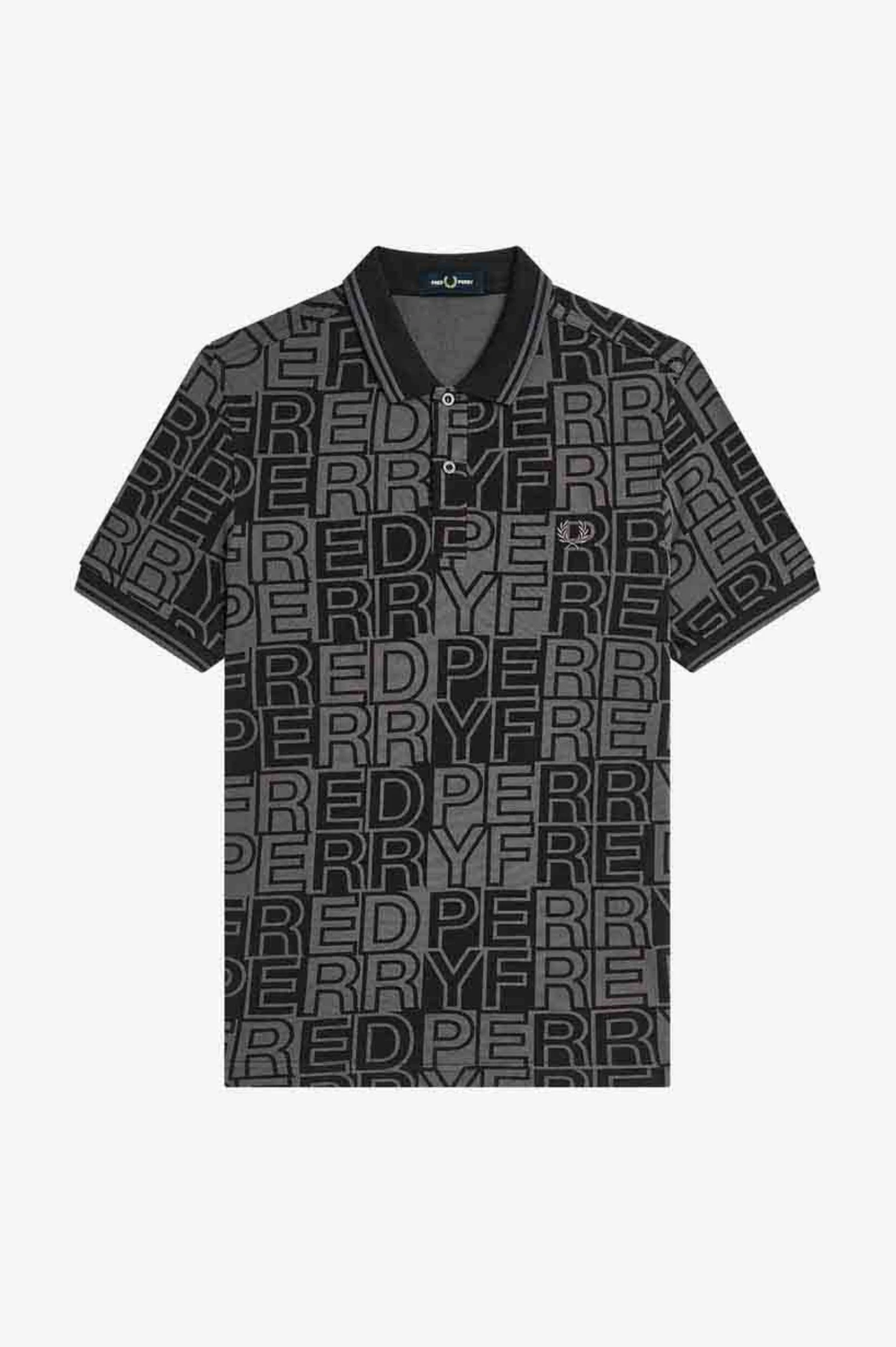 Block Graphic Fred Perry Shirt 7 Block Graphic Fred Perry Shirt - Image 7