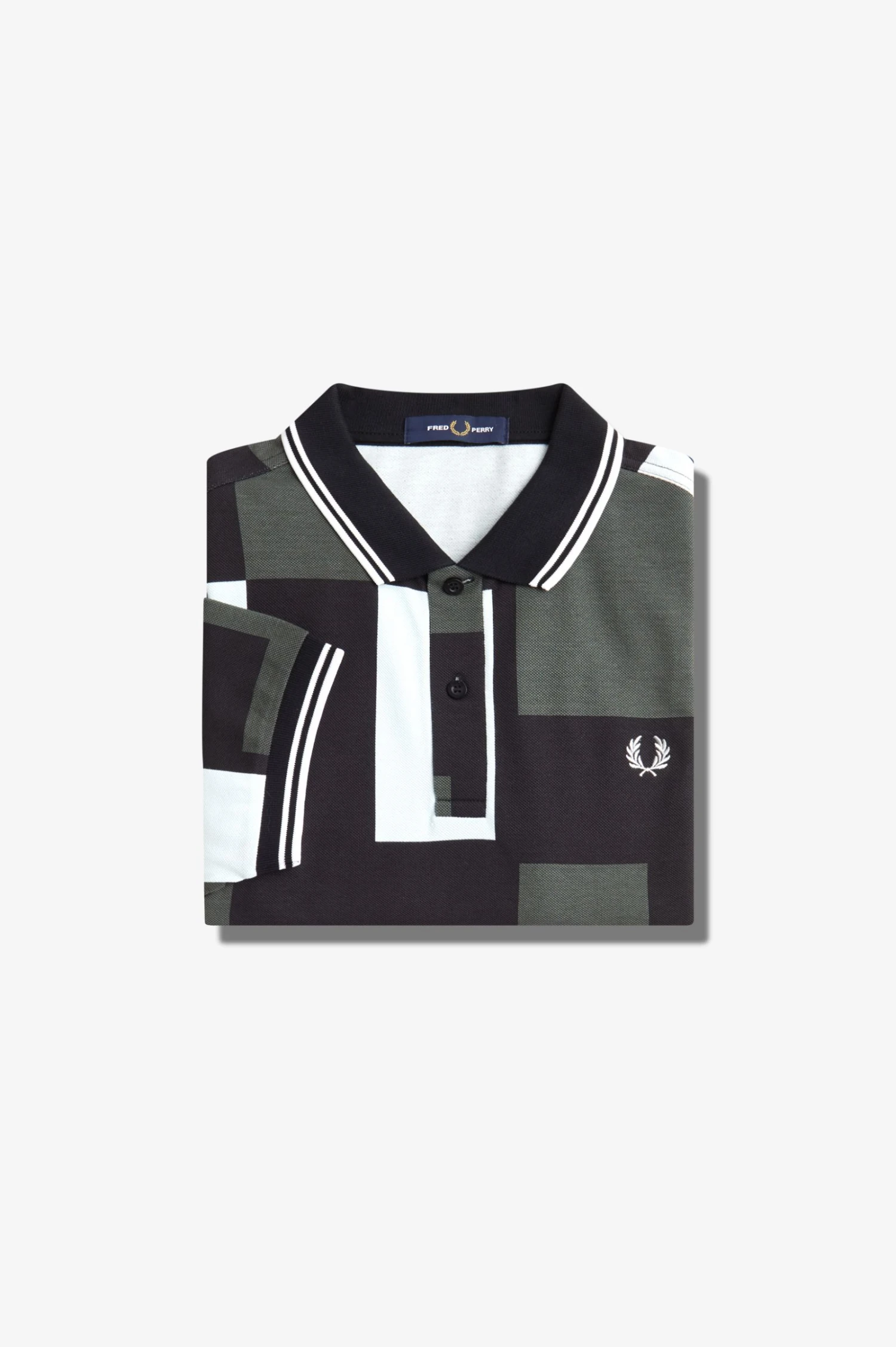Pixel Print Fred Perry Shirt 6 Pixel Print Fred Perry Shirt - Image 6