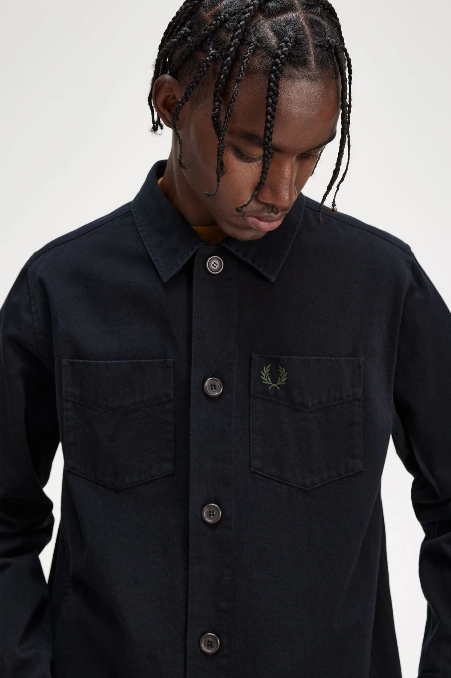 Fred Perry Twill Overshirt 5 Fred Perry Twill Overshirt - Image 5