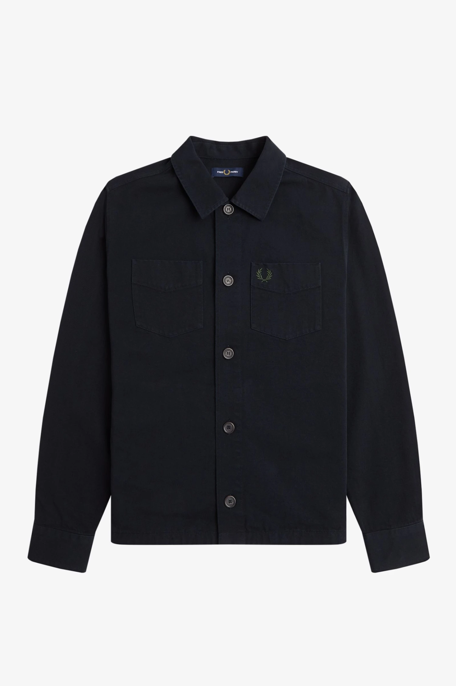 Fred Perry Twill Overshirt 6 Fred Perry Twill Overshirt - Image 6