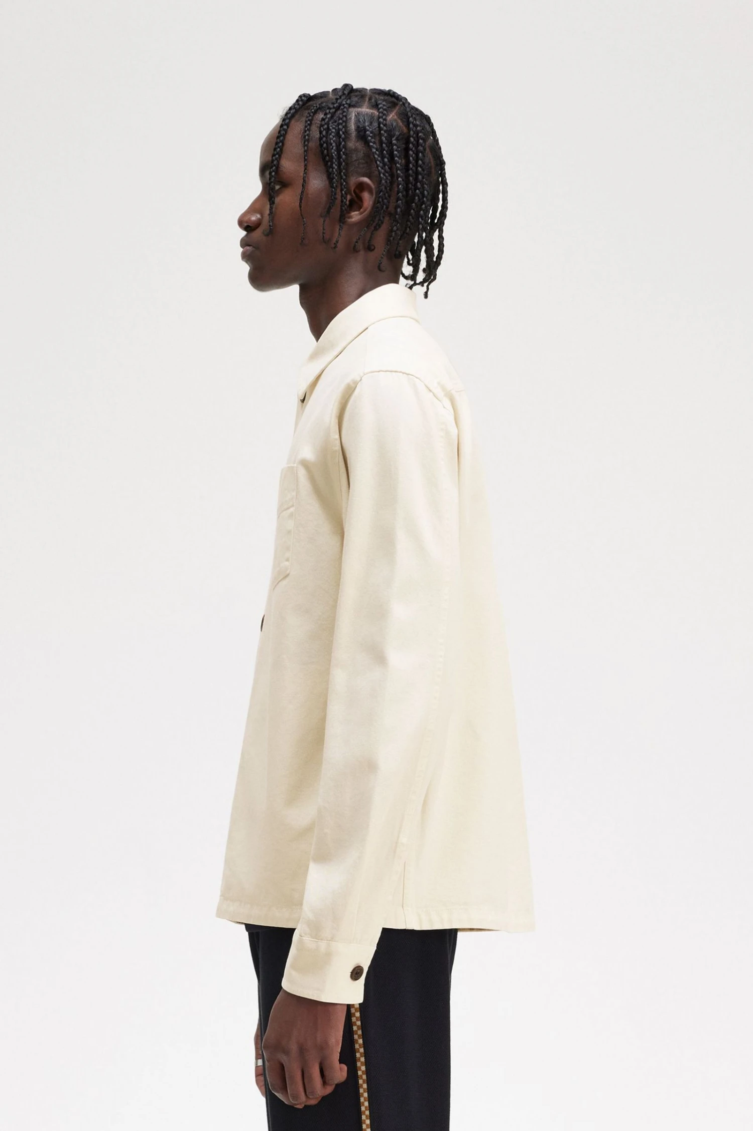 Fred Perry Twill Overshirt 2 Fred Perry Twill Overshirt - Image 2