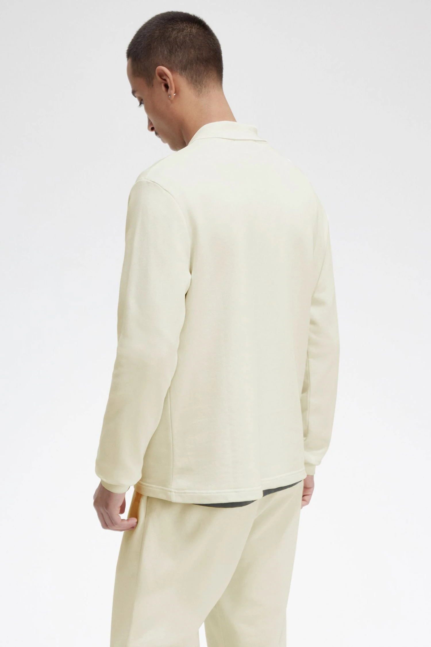 Fred Perry Long Sleeve Loopback Sweatshirt 5 Fred Perry Long Sleeve Loopback Sweatshirt - Image 5