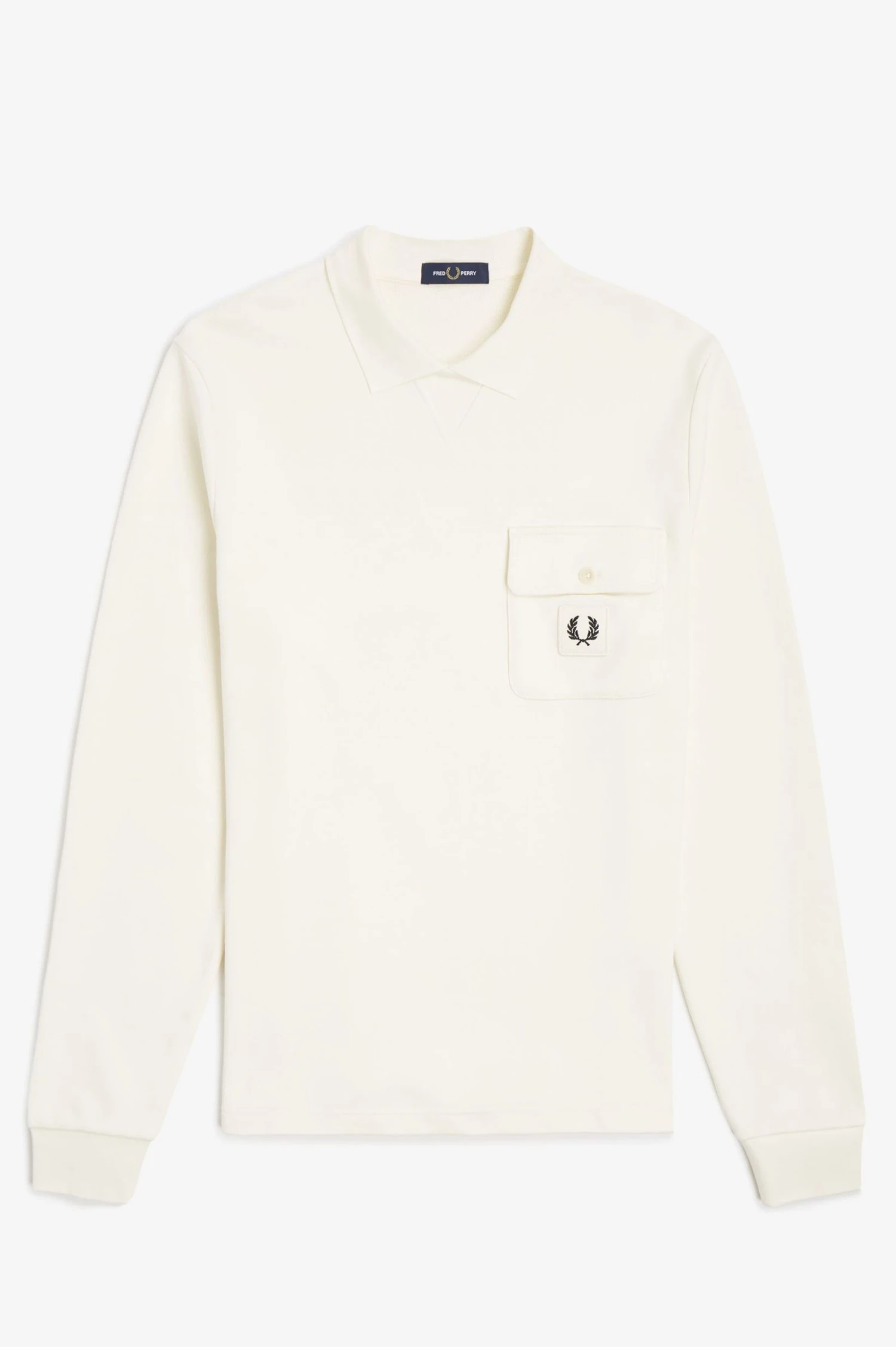Fred Perry Long Sleeve Loopback Sweatshirt 6 Fred Perry Long Sleeve Loopback Sweatshirt - Image 6