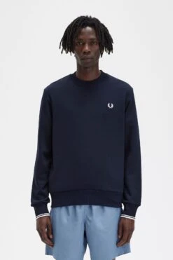 Fred Perry Crew Neck Sweatshirt