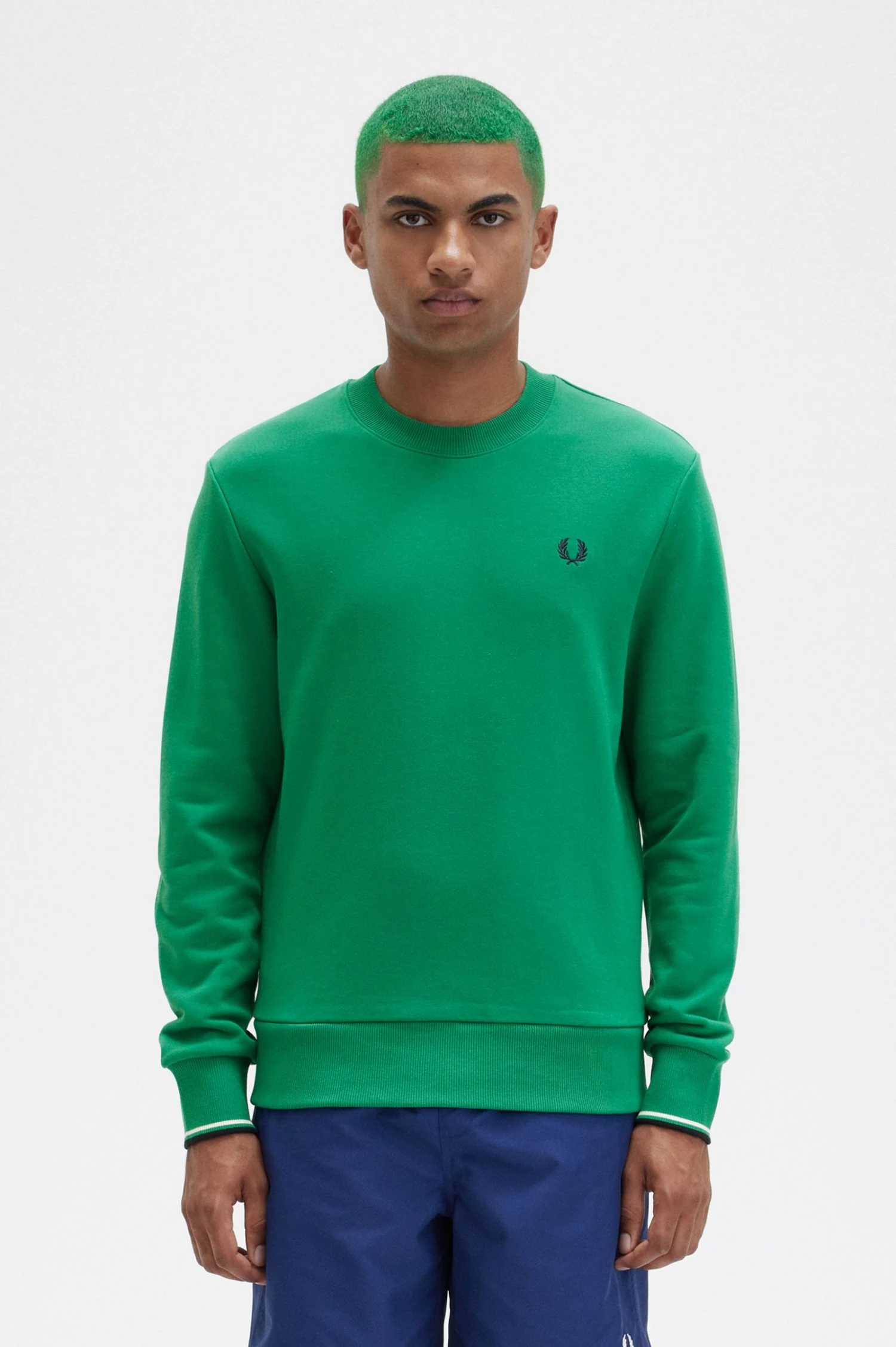 Fred Perry Crew Neck Sweatshirt 1 Fred Perry Crew Neck Sweatshirt