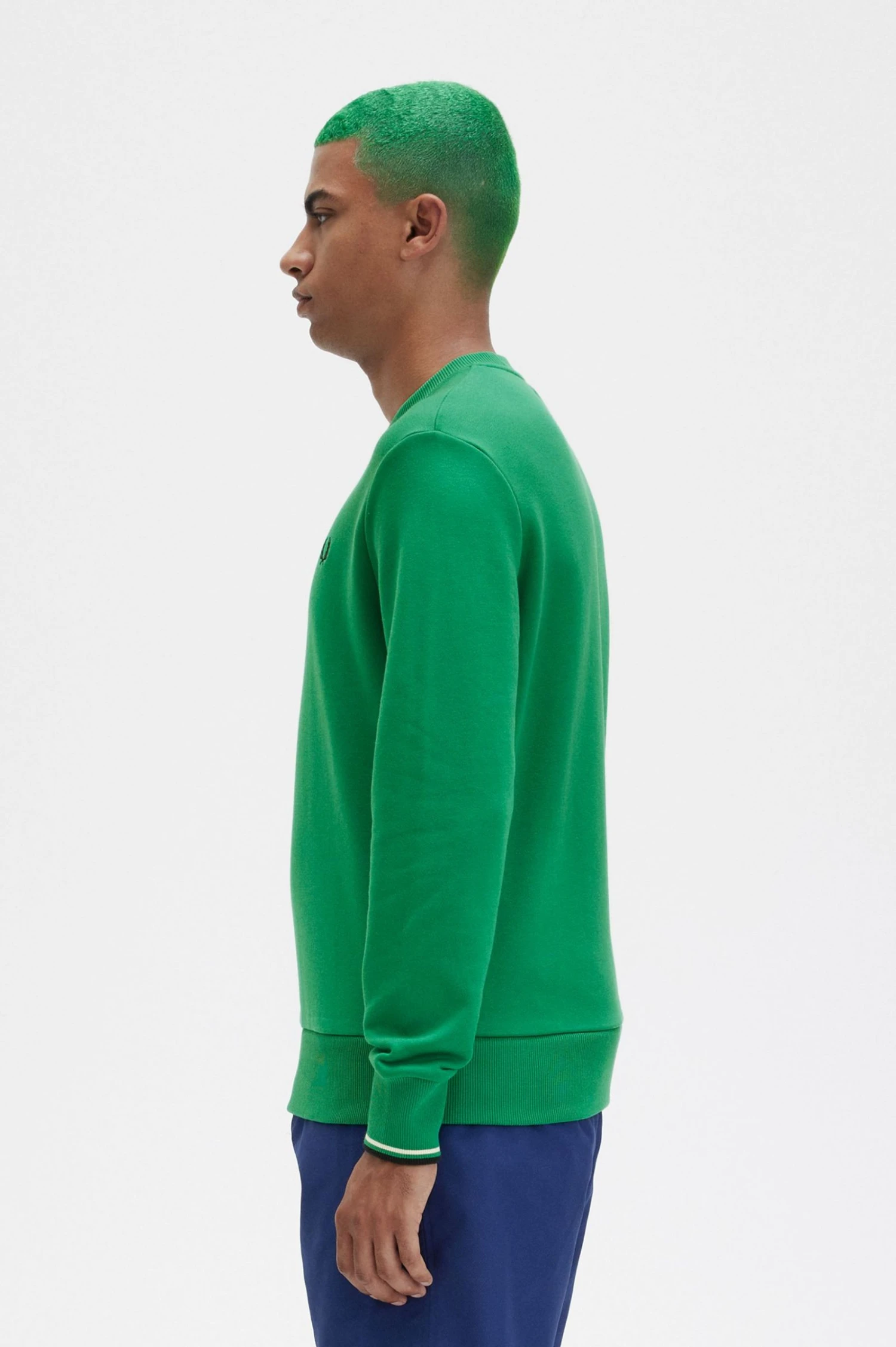 Fred Perry Crew Neck Sweatshirt 2 Fred Perry Crew Neck Sweatshirt - Image 2