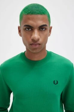 Fred Perry Crew Neck Sweatshirt 10 Fred Perry Crew Neck Sweatshirt -Fred Perry M7535 R34 4