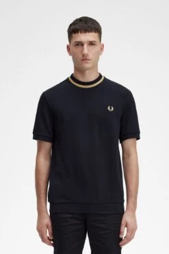 Fred Perry Crew Neck Piqué T-Shirt