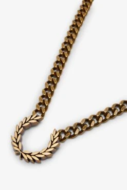 Fred Perry Chunky Laurel Wreath Necklace