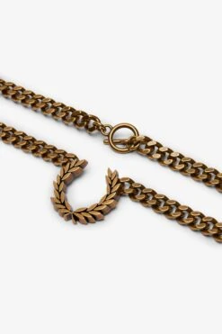 Fred Perry Chunky Laurel Wreath Necklace 5 Fred Perry Chunky Laurel Wreath Necklace -Fred Perry MS4712 480 3