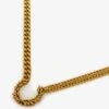 Fred Perry Double Chain Laurel Wreath Necklace