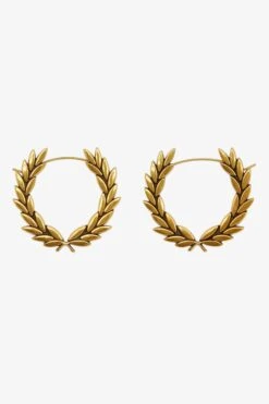 Fred Perry Laurel Wreath Earrings