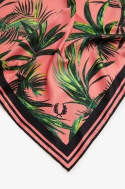Fred Perry Palm Print Scarf 6 Fred Perry Palm Print Scarf -Fred Perry NW5506 Q23 3