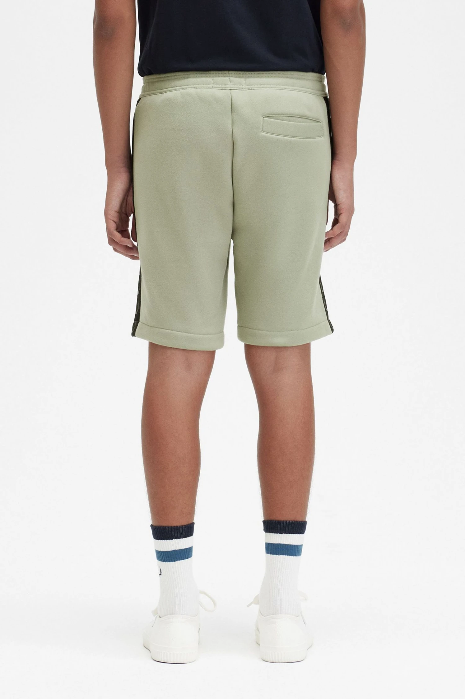 Fred Perry Embossed Tape Sweat Short 3 Fred Perry Embossed Tape Sweat Short - Image 3