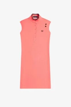 Fred Perry Printed Trim Piqué Dress 13 Fred Perry Printed Trim Piqué Dress -Fred Perry SD5143 Q23 6