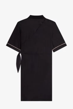 Fred Perry Bowling Shirt Dress 15 Fred Perry Bowling Shirt Dress -Fred Perry SD6543 102 V2 Q323 FLATBACK