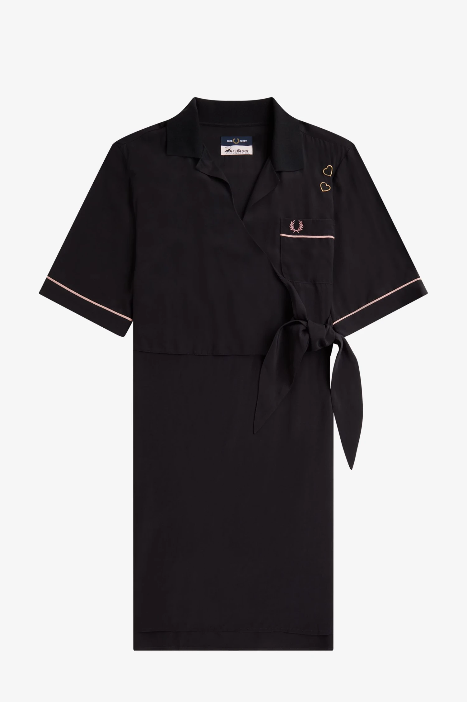Fred Perry Bowling Shirt Dress 7 Fred Perry Bowling Shirt Dress - Image 7
