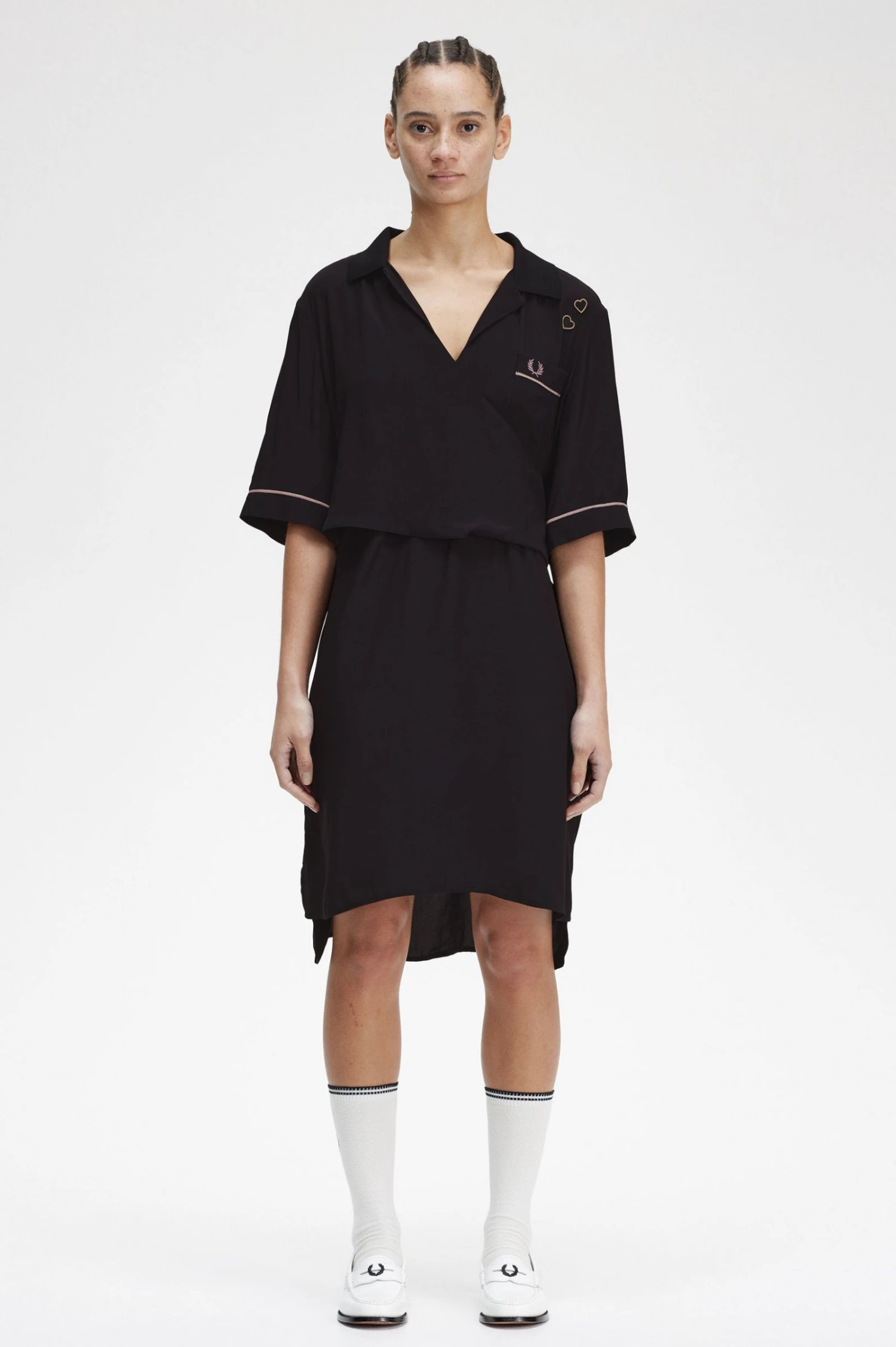 Fred Perry Bowling Shirt Dress 1 Fred Perry Bowling Shirt Dress