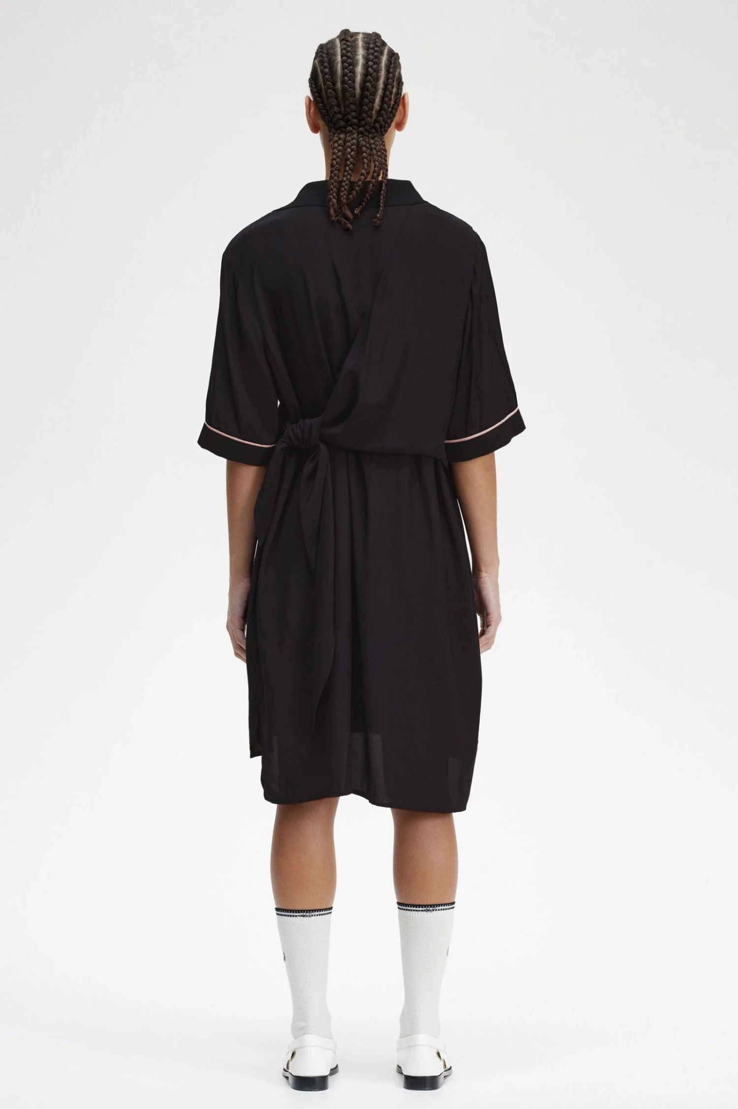 Fred Perry Bowling Shirt Dress 3 Fred Perry Bowling Shirt Dress - Image 3
