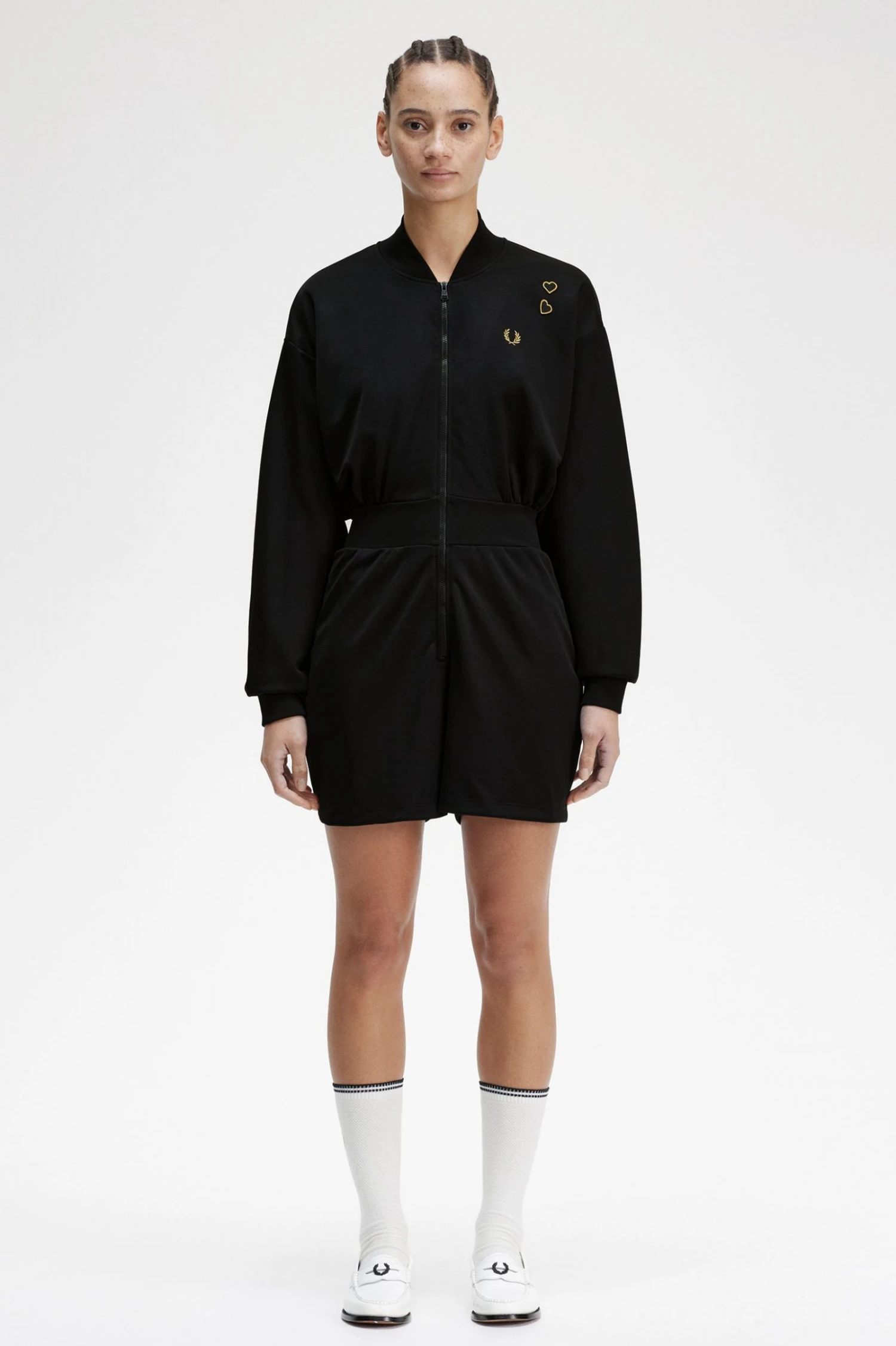 Fred Perry Zip-Through Playsuit 1 Fred Perry Zip-Through Playsuit