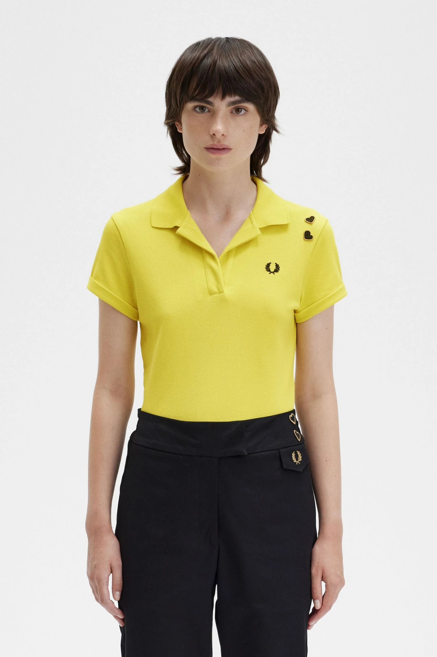 Fred Perry Open Collar Piqué Shirt 1 Fred Perry Open Collar Piqué Shirt