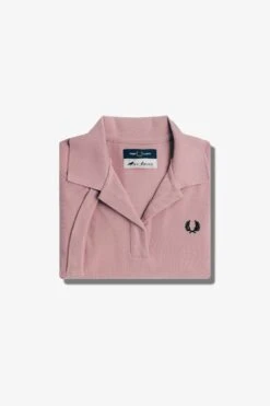 Fred Perry Open-Collar Piqué Shirt -Fred Perry SG4100 S51 V2 Q323 FLATSQUARE