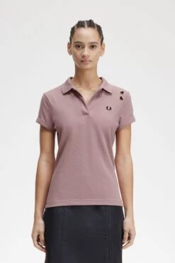 Fred Perry Open-Collar Piqué Shirt