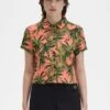 Fred Perry Palm Print Piqué Shirt