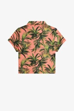 Fred Perry Palm Print Piqué Shirt -Fred Perry SG5142 Q23 6