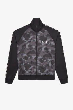 Fred Perry Camouflage Panel Track Jacket 16 Fred Perry Camouflage Panel Track Jacket -Fred Perry SJ5137 102 8