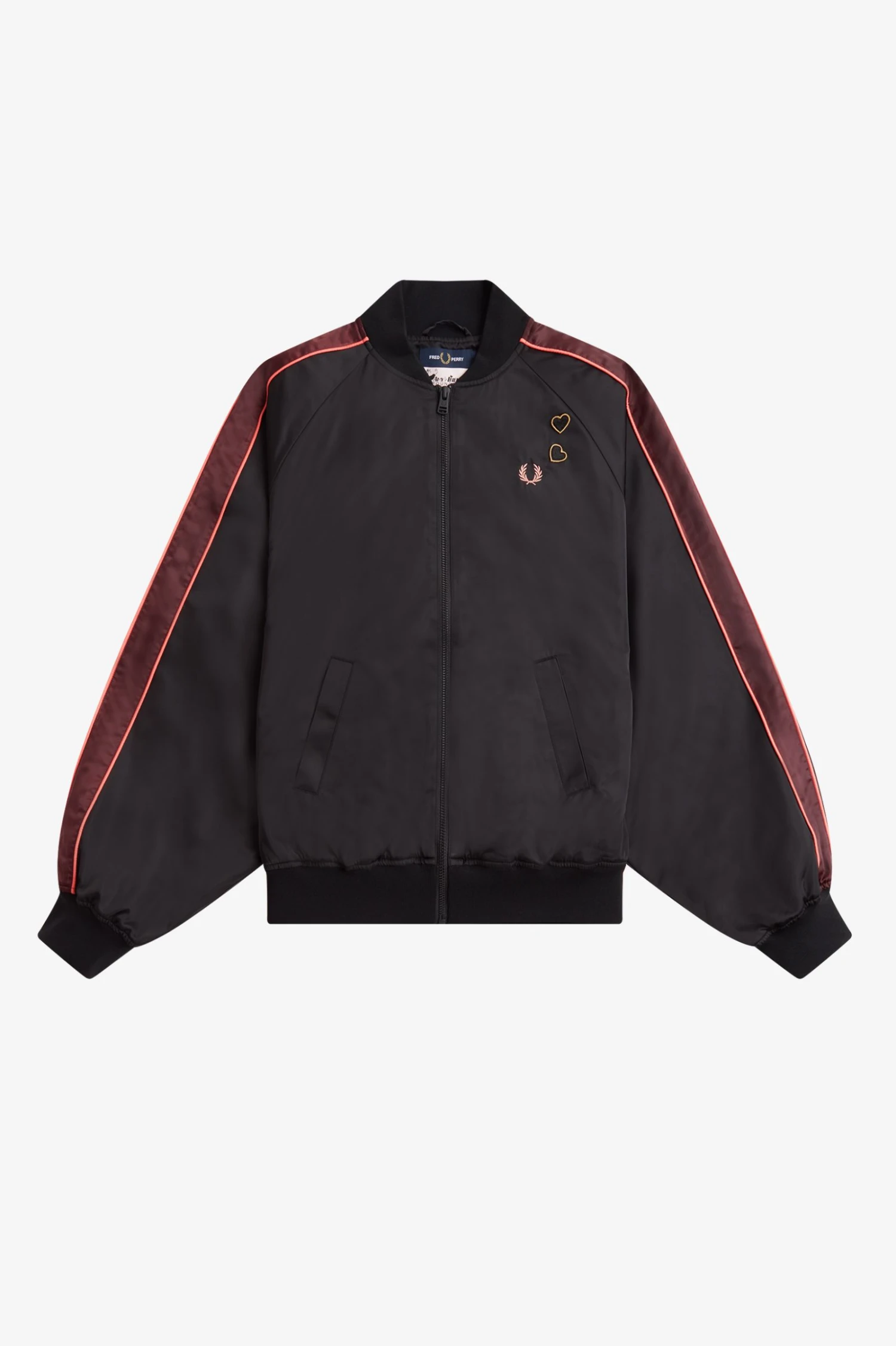 Fred Perry Printed Lining Bomber Jacket 7 Fred Perry Printed Lining Bomber Jacket - Image 7