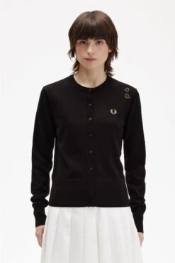 Fred Perry Button-Though Cardigan
