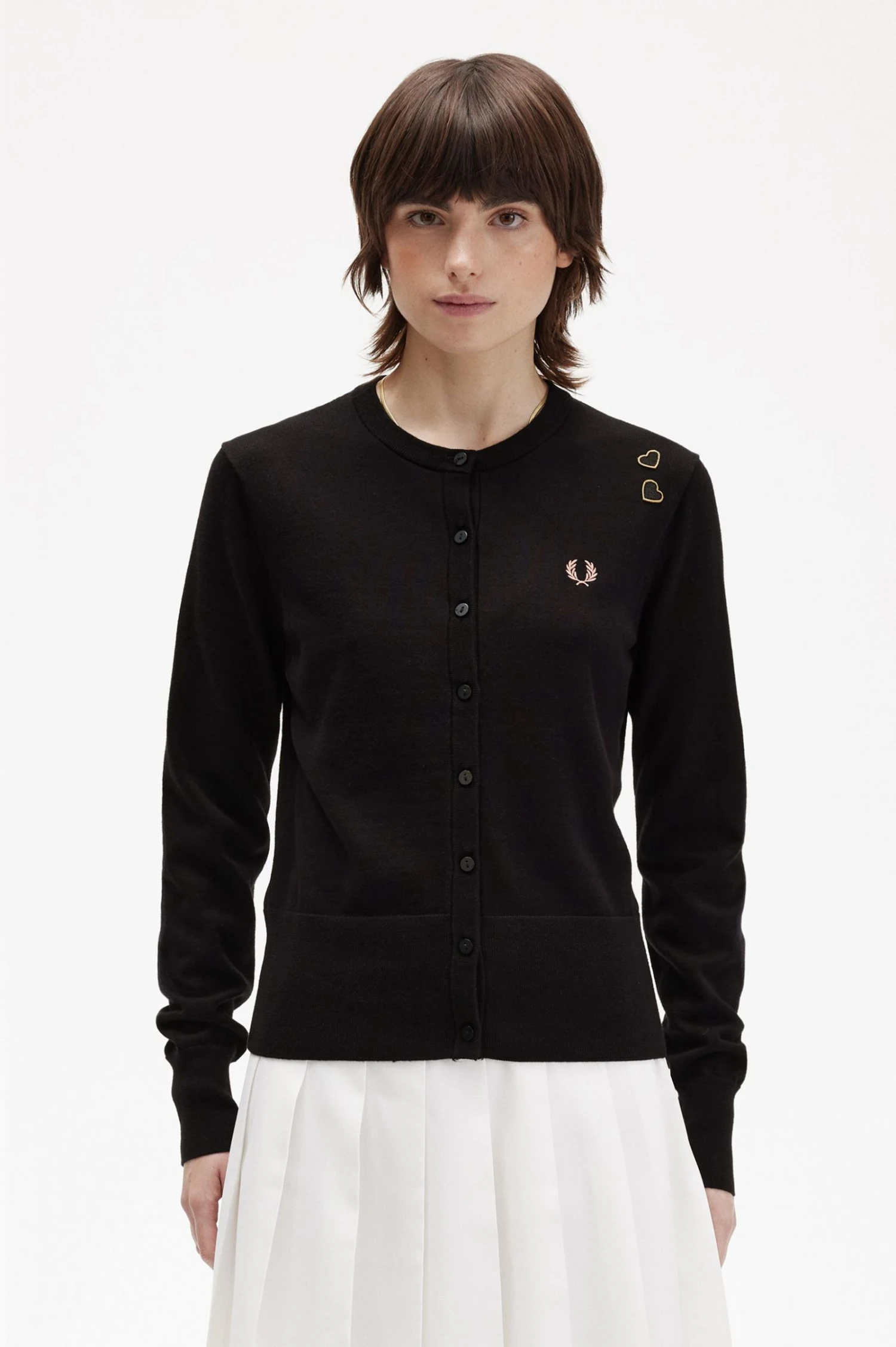 Fred Perry Button-Though Cardigan 1 Fred Perry Button-Though Cardigan