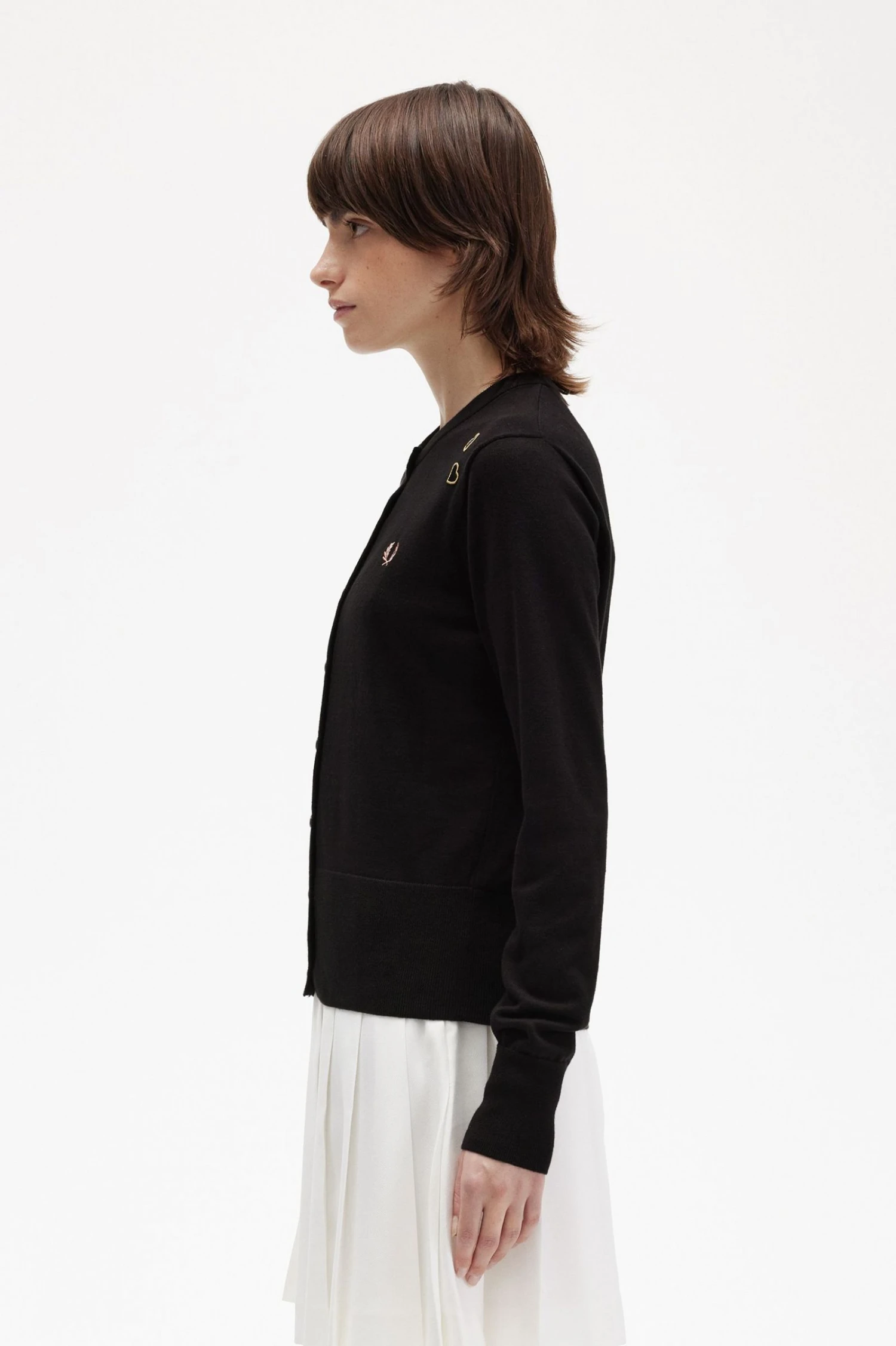 Fred Perry Button-Though Cardigan 2 Fred Perry Button-Though Cardigan - Image 2